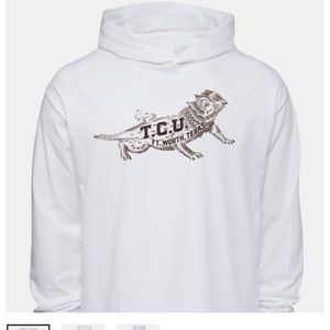 Vintage Brand 1979 TCU Horned Frog long sleeve men’s cotton jersey hoodie- new